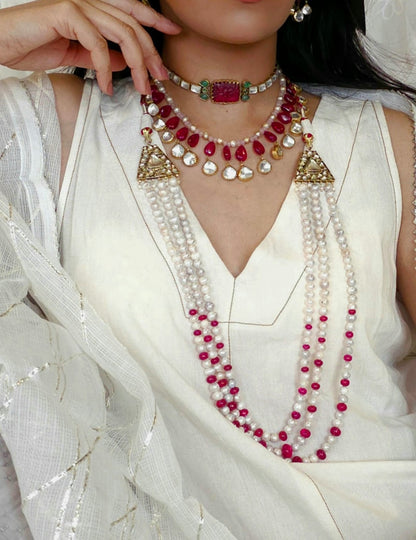 Raktagandha choker necklace