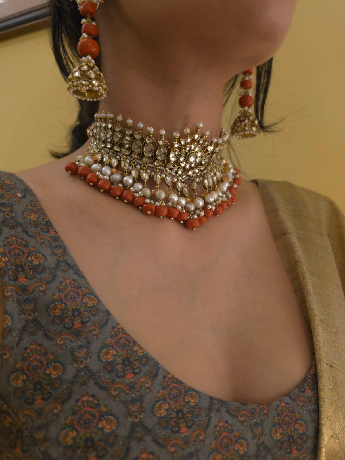 Sundareshwari meenakshi jhumkas