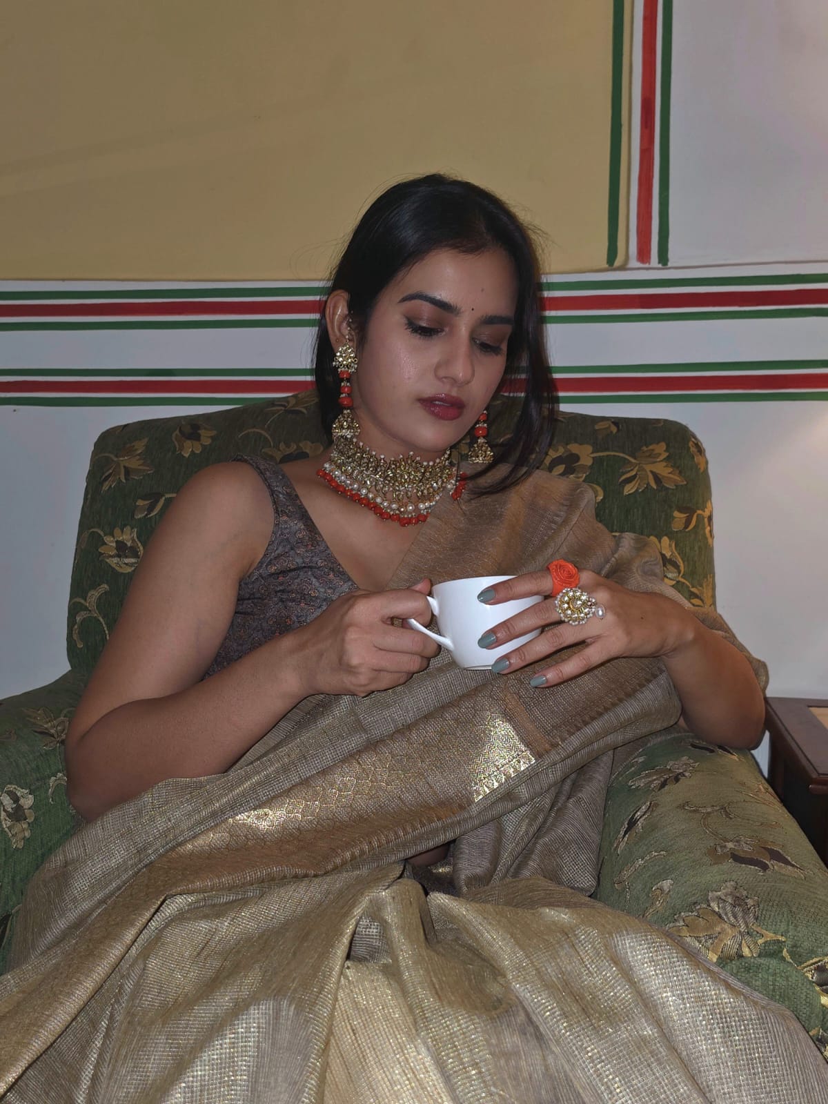 Sundareshwari meenakshi jhumkas