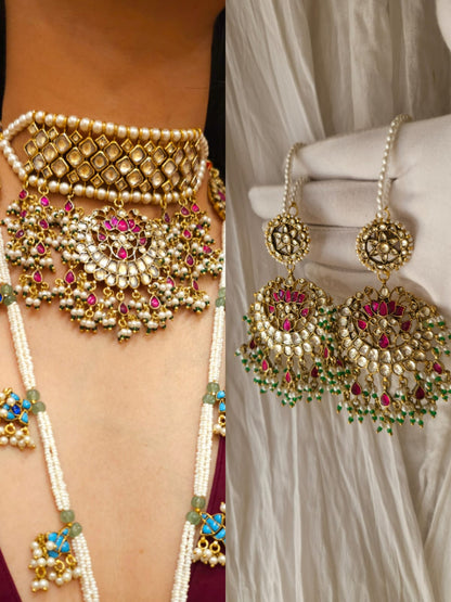 Tripura tandava necklace