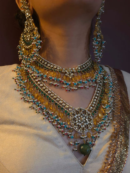 Chandpole choker necklace