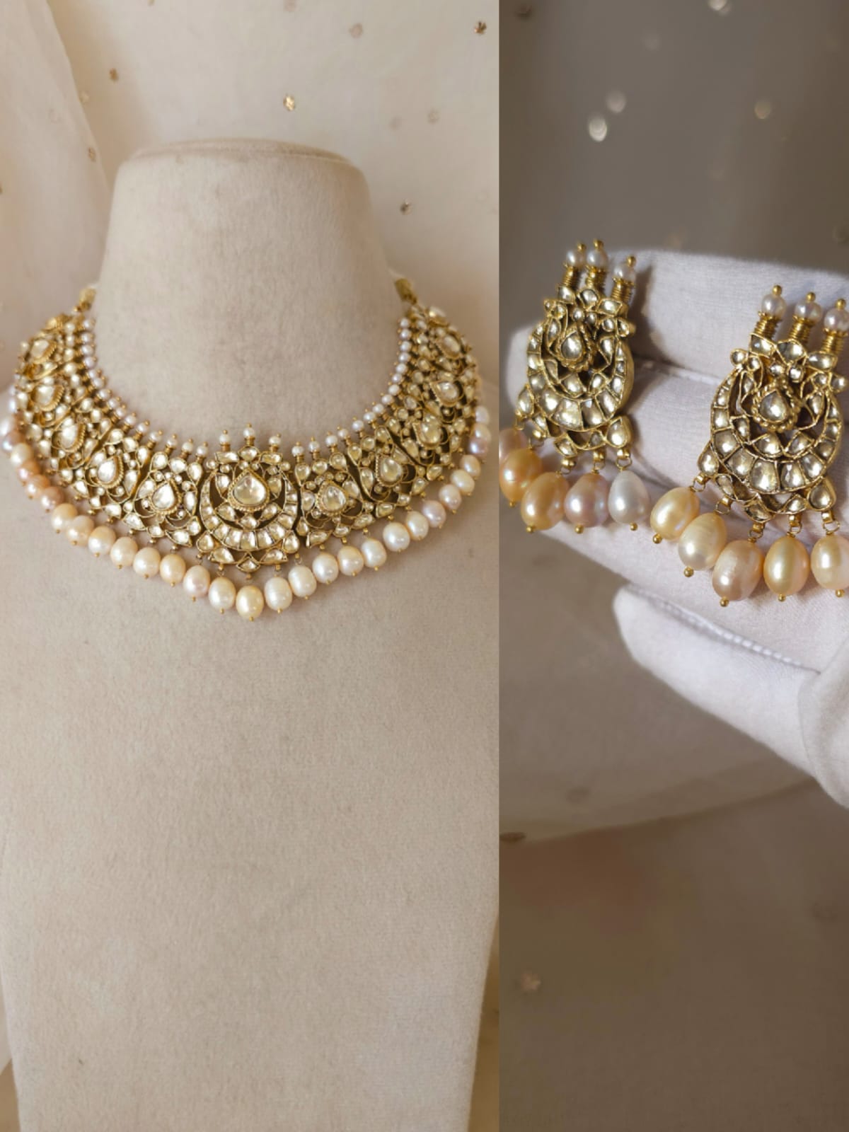 Queen of 19th century alloy necklace