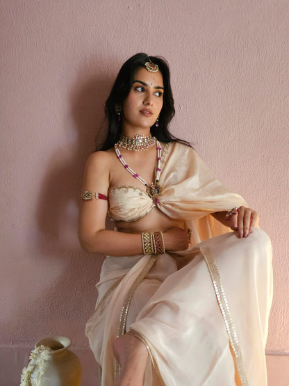 Mahamayur choker necklace set