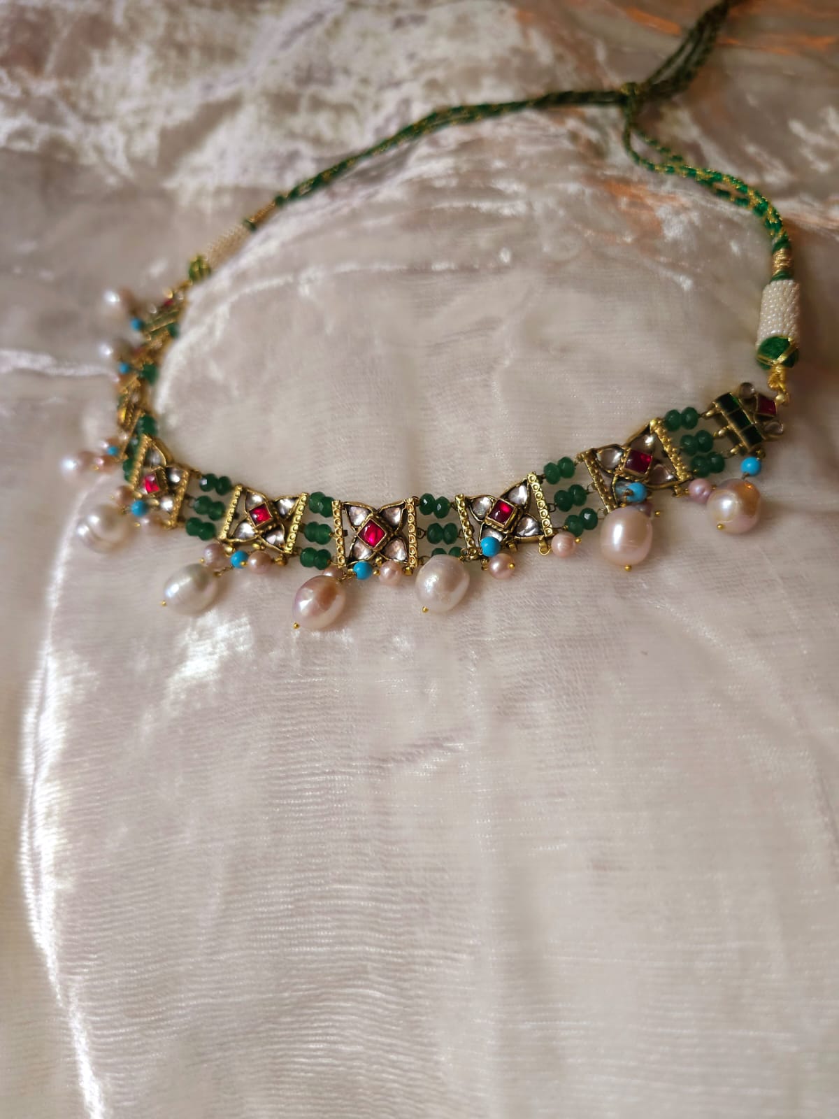 Khimsar choker necklace