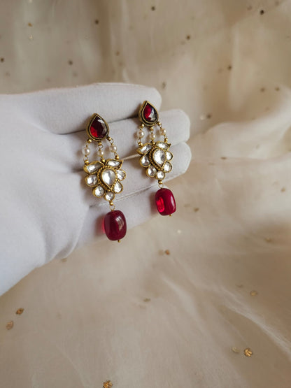 Har singaar mahogany earrings