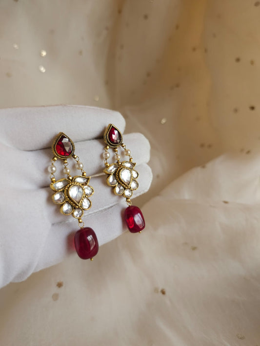 Har singaar mahogany earrings