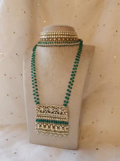 Kanchanmala onyx necklace