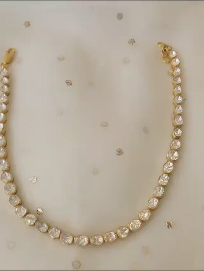 Heart of Jaipur polki necklace