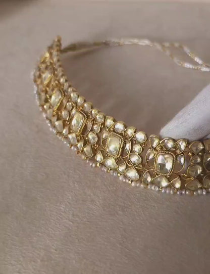 The galta kund silver choker