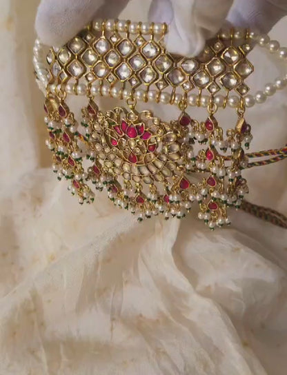 Tripura tandava necklace