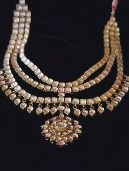 Tilottama silver necklace