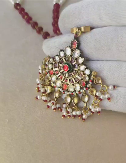 Jai garh antique necklace