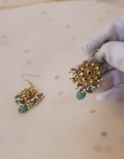Deeg silver earrings