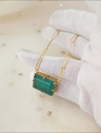 Muzo chain necklace