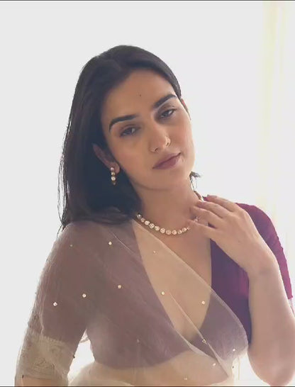 Heart of Jaipur polki necklace
