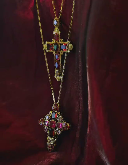 Liberty cross pendant