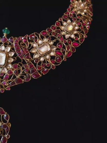 Pride of 19th century silver necklace