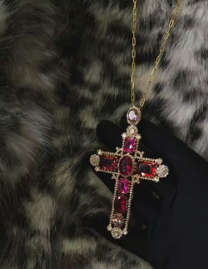 Liberty cross pendant