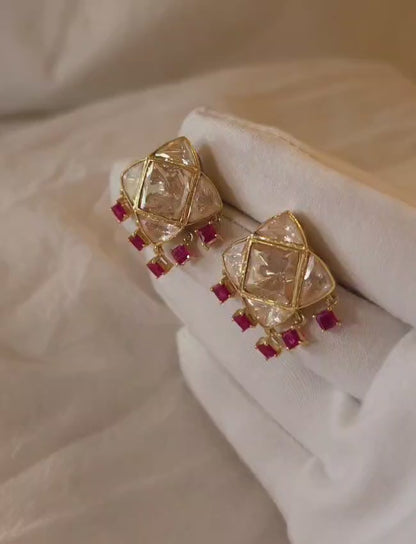 The ruby line queen studs