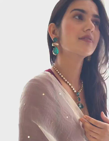 Maniharo ka polki necklace