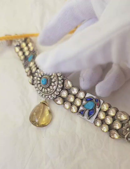 Talisman creek choker necklace