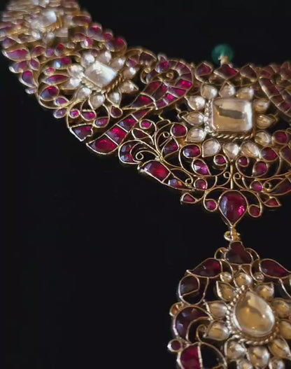 Pride of 19th century silver necklace